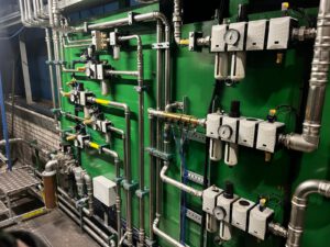 Nieuwe persluchtopstelling