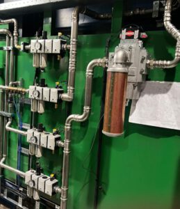 Nieuwe persluchtopstelling