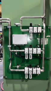 Nieuwe persluchtopstelling